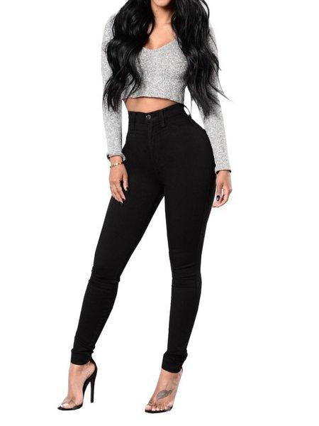 High Waisted Super Stretchy Jeans H7XHRQHC2K - Bona Fide Fashion