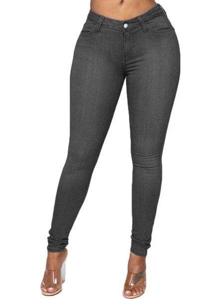 High Waisted Super Stretchy Jeans H7XHRQHC2K - Bona Fide Fashion