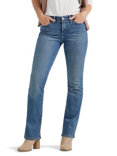 Lee Women's Ultra Lux Comfort with Flex Motion Bootcut Jean Majestic 16 Medium - Bona Fide Fashion