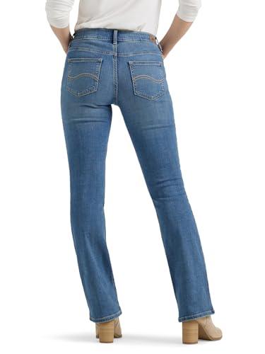 Lee Women's Ultra Lux Comfort with Flex Motion Bootcut Jean Majestic 16 Medium - Bona Fide Fashion