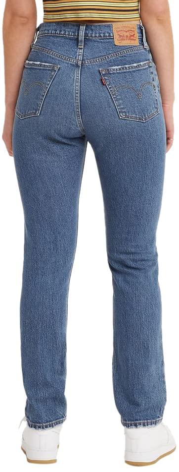 Levi's Women's 501 Original Fit Jeans, (New) Medium Indigo Worn in, 32 Regular - Bona Fide Fashion