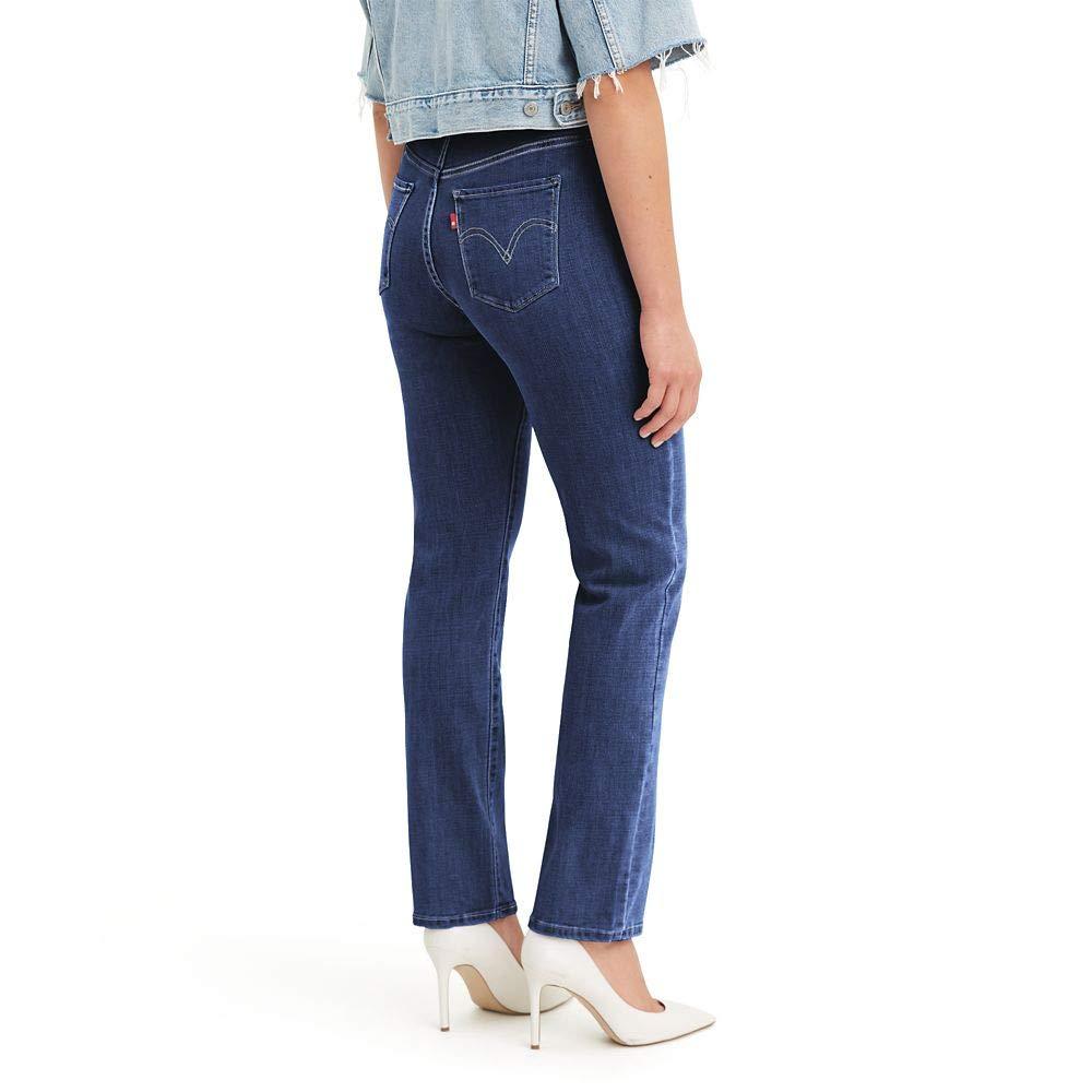 Levi's Women's Classic Straight Jeans, Lapis Dark Horse, 30 (US 10) R - Bona Fide Fashion