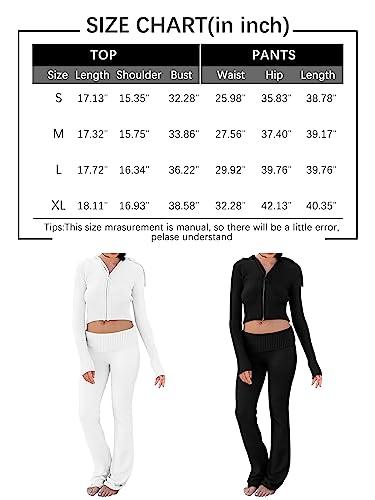 LILLUSORY Black 2 Piece Outfits For Women 2023 Fall Fashion Casual Trendy Sexy Y2K Clothes Sweatsuit Sweat Suit Matching Loungewear Lounge Pants Hoodies Sweatshirt Sweater Sets - Bona Fide Fashion