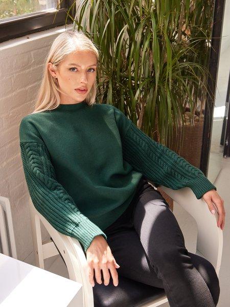 Long Sleeve Solid Colour Pullover Sweater HEH7TVWVSR - Bona Fide Fashion