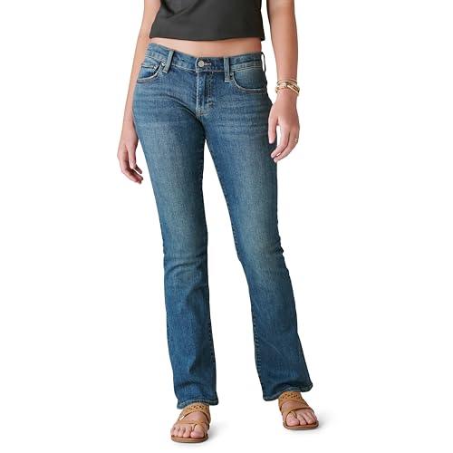 Lucky Brand Women's Mid Rise Sweet Bootcut Jean, Ocean Road, 27x30 - Bona Fide Fashion