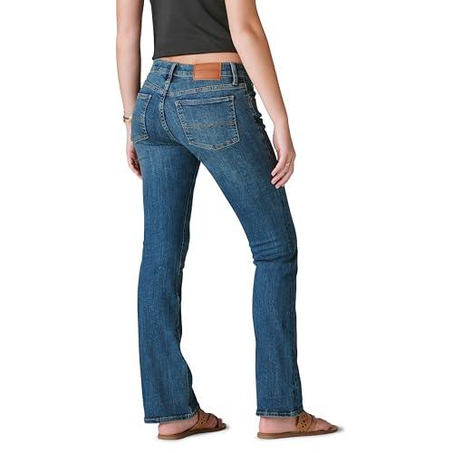 Lucky Brand Women's Mid Rise Sweet Bootcut Jean, Ocean Road, 27x30 - Bona Fide Fashion