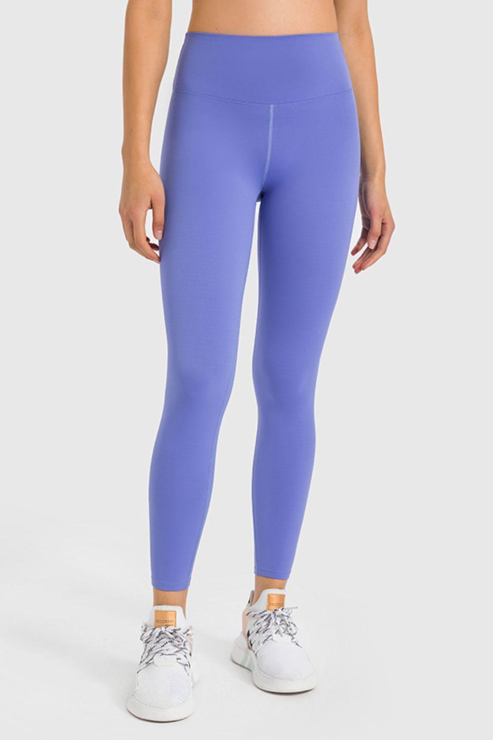 Millennia High Waist Ankle-Length Yoga Leggings - Bona Fide Fashion