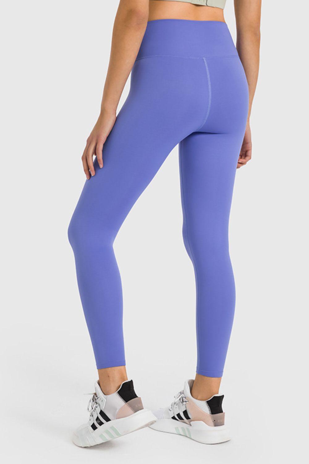 Millennia High Waist Ankle-Length Yoga Leggings - Bona Fide Fashion