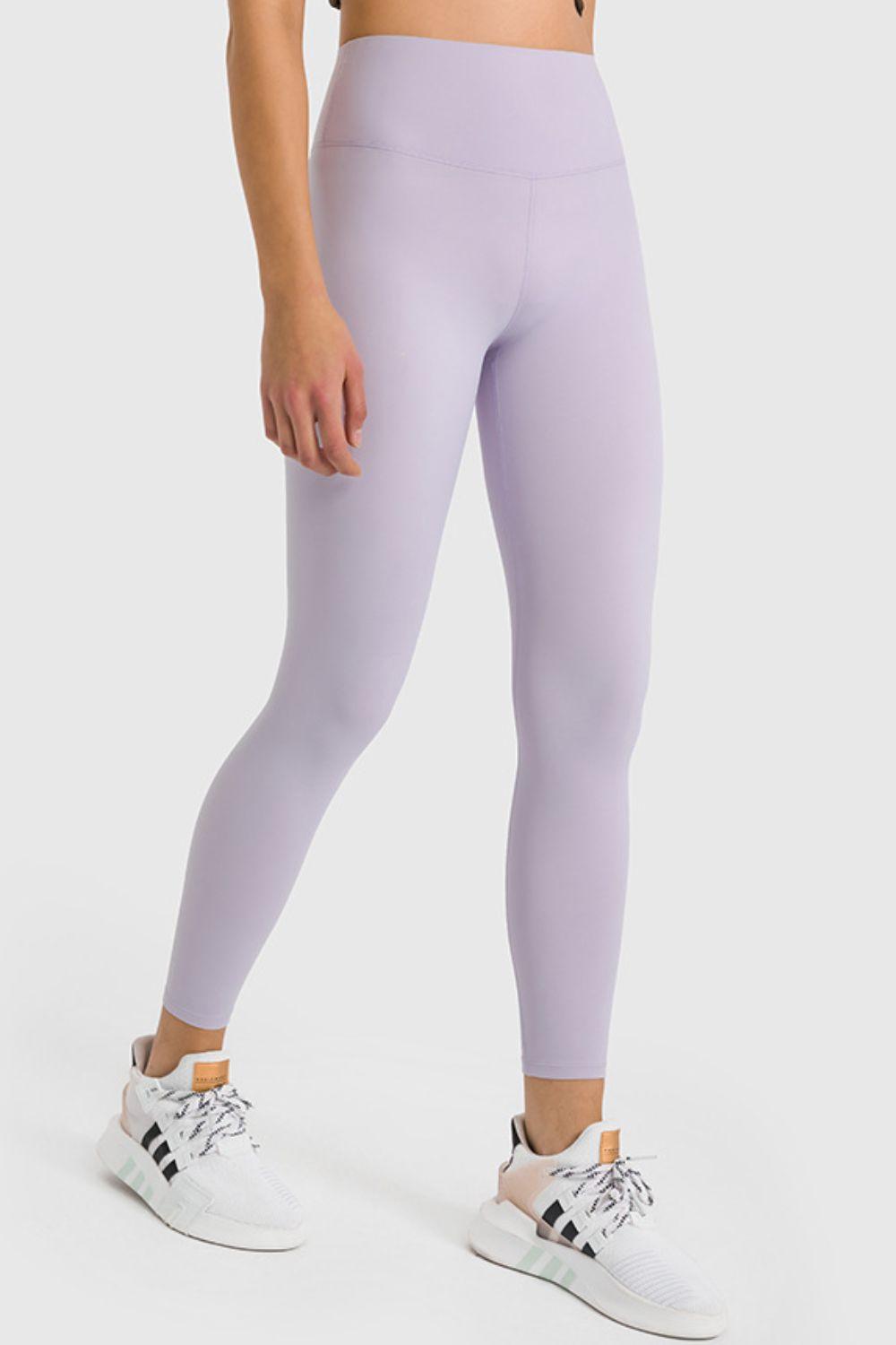 Millennia High Waist Ankle-Length Yoga Leggings - Bona Fide Fashion