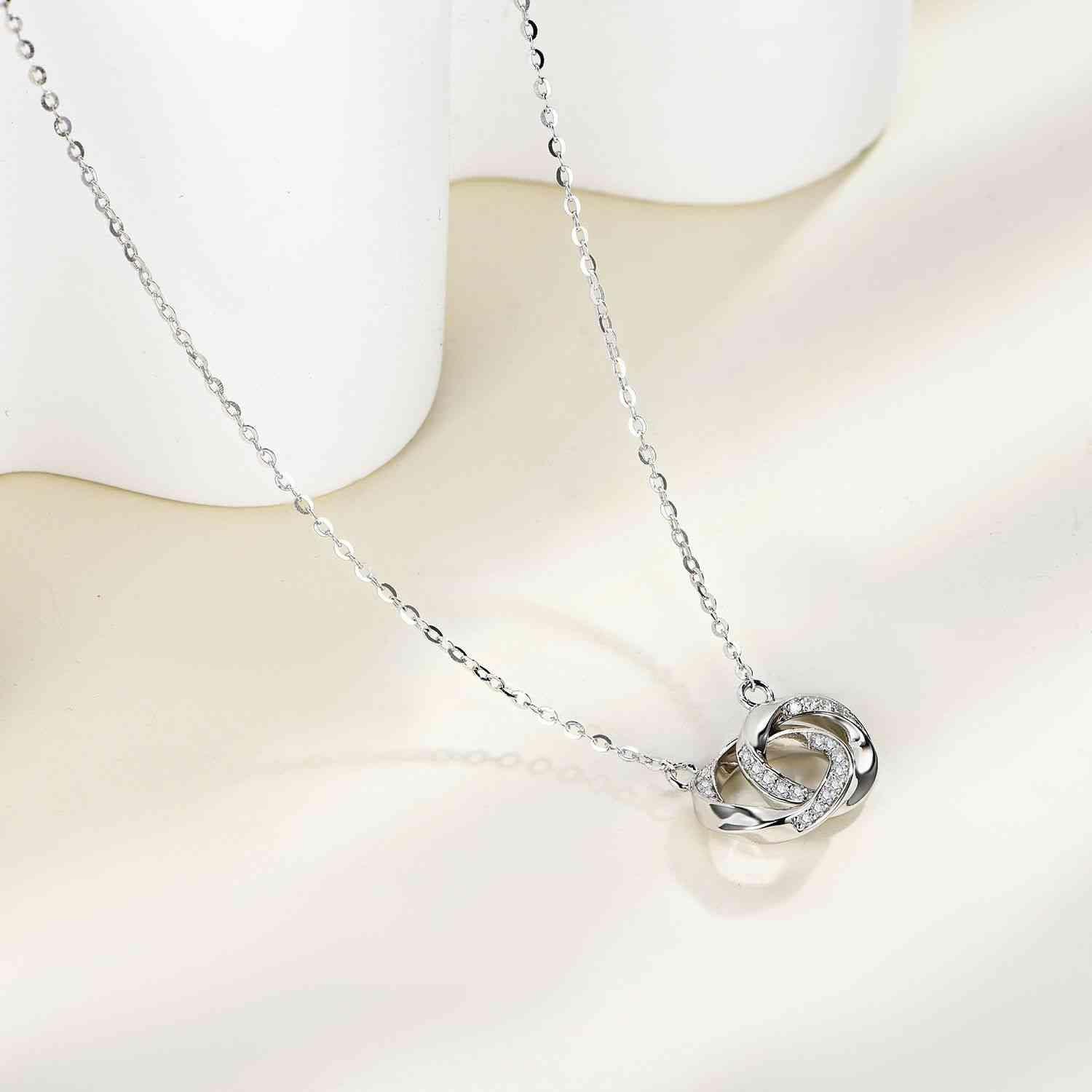Moissanite 925 Sterling Silver Necklace - Bona Fide Fashion