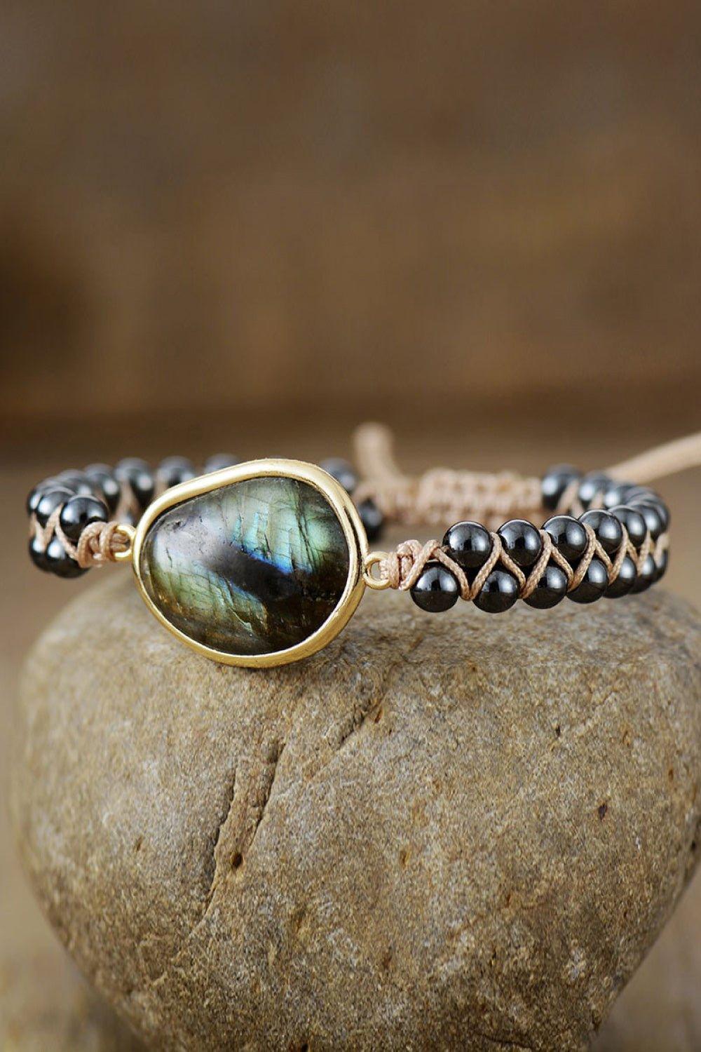 Natural Stone Beaded Bracelet - Bona Fide Fashion
