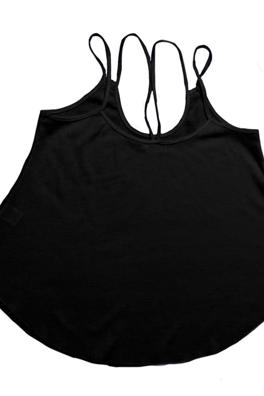 Scoop Neck Double-Strap Cami - Bona Fide Fashion