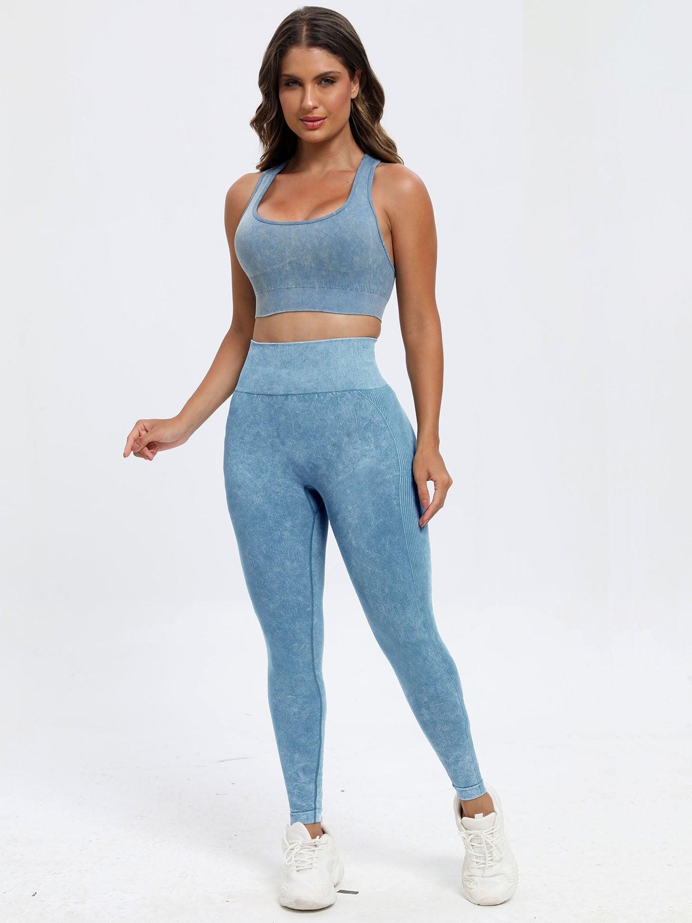 Scoop Neck Wide Strap Top and Pants Active Set - Bona Fide Fashion