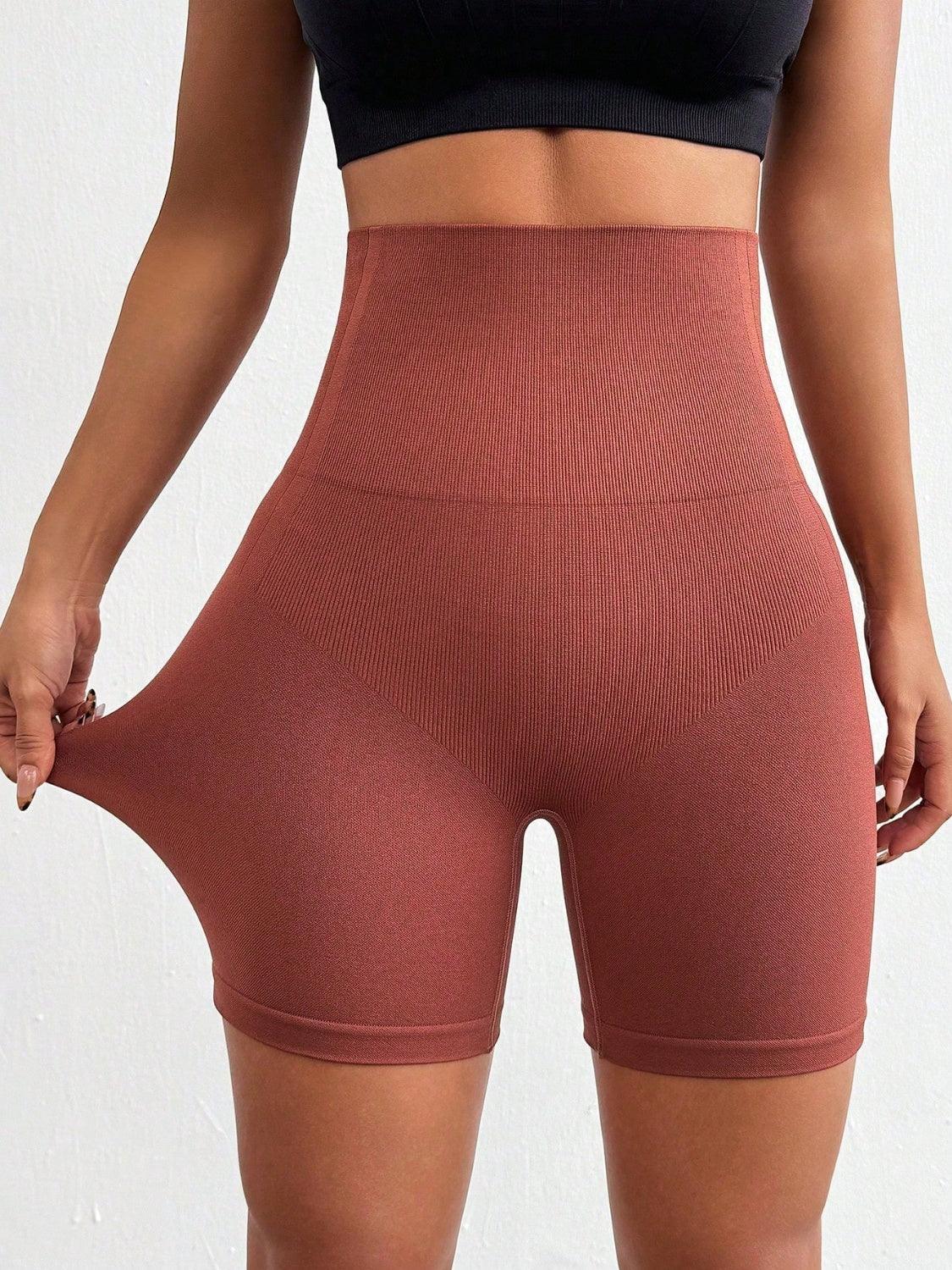 Seamless High Waist Active Shorts - Bona Fide Fashion