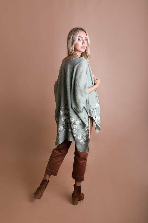 Spring Daisy Kimono - Bona Fide Fashion