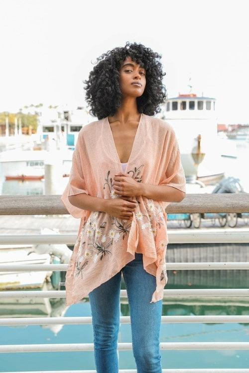 Spring Daisy Kimono - Bona Fide Fashion