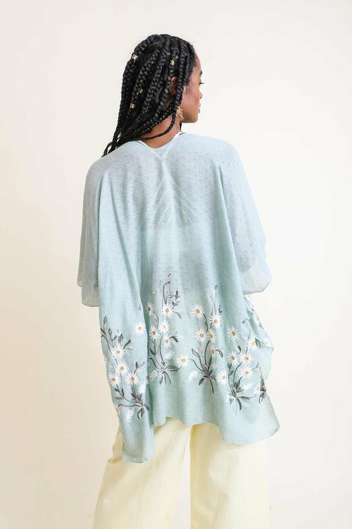 Spring Daisy Kimono - Bona Fide Fashion