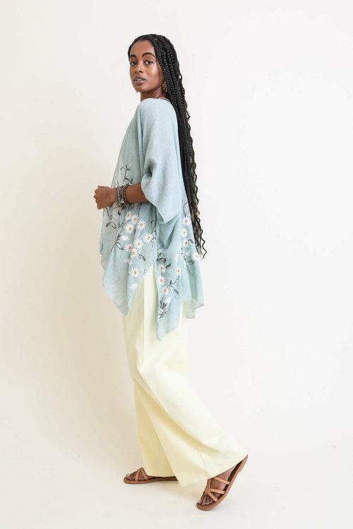 Spring Daisy Kimono - Bona Fide Fashion