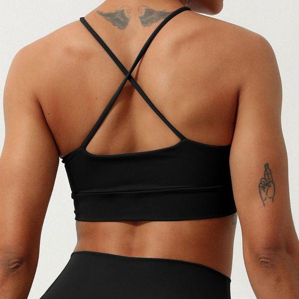 Women‘s Halter Neck Cut-Out Sports Bra Strappy Bikini Top HEDVBM8HVV - Bona Fide Fashion